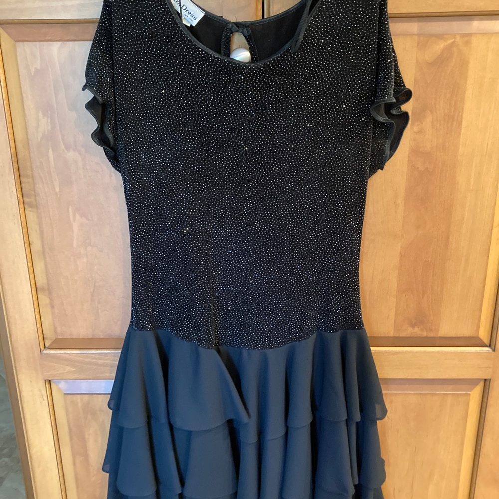 Black cocktail dress size 10